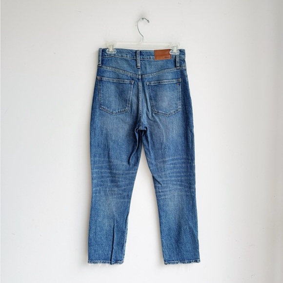 MADEWELL The High-Rise Slim Boyjean in Lavern Wash 25 - Picture 8 of 10